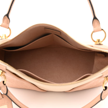Louis Vuitton Empreinte V Tote MM Beige Rose Creme 5 of 7