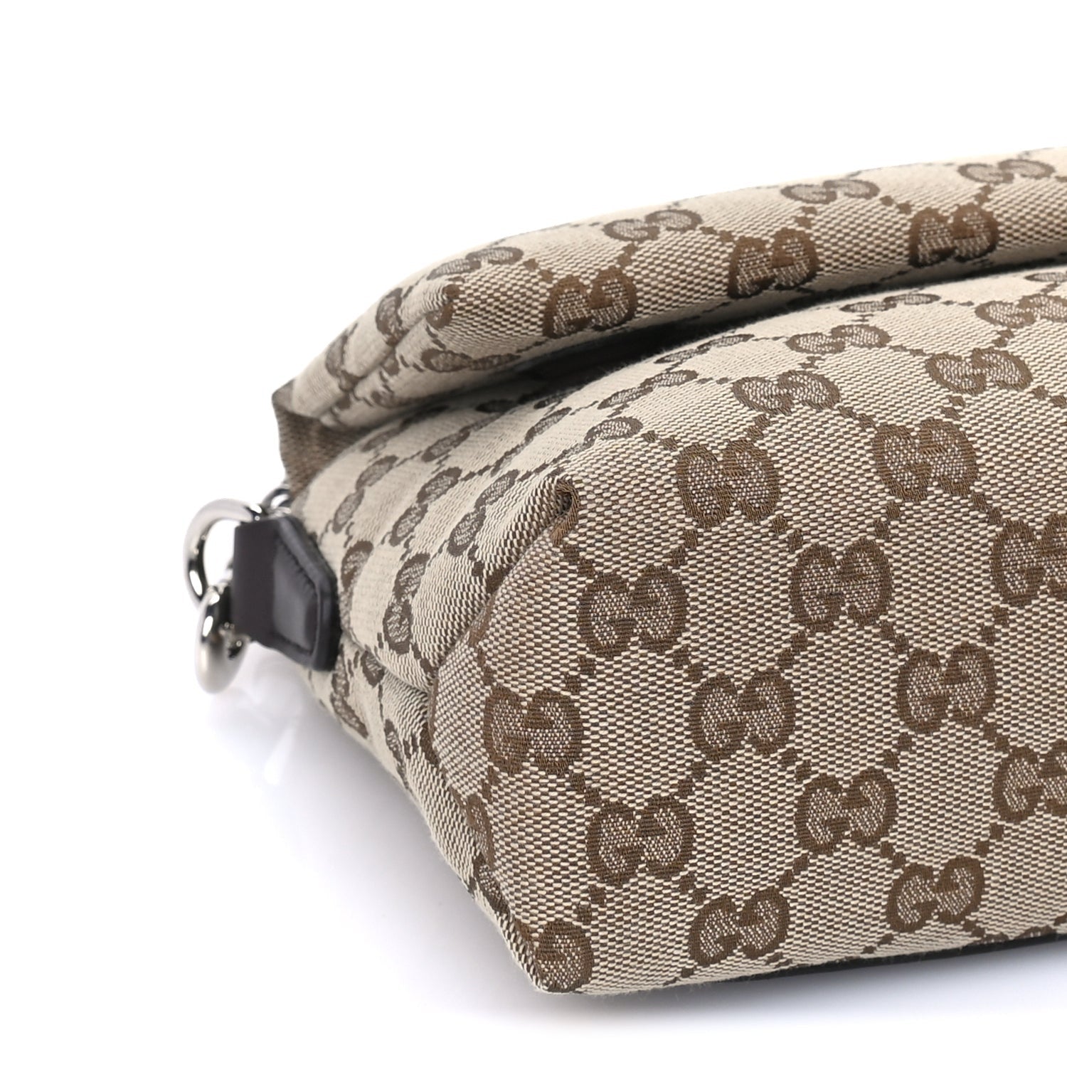 Gucci Monogram Web Small Crossbody Bag Beige Ebony 7 of 7