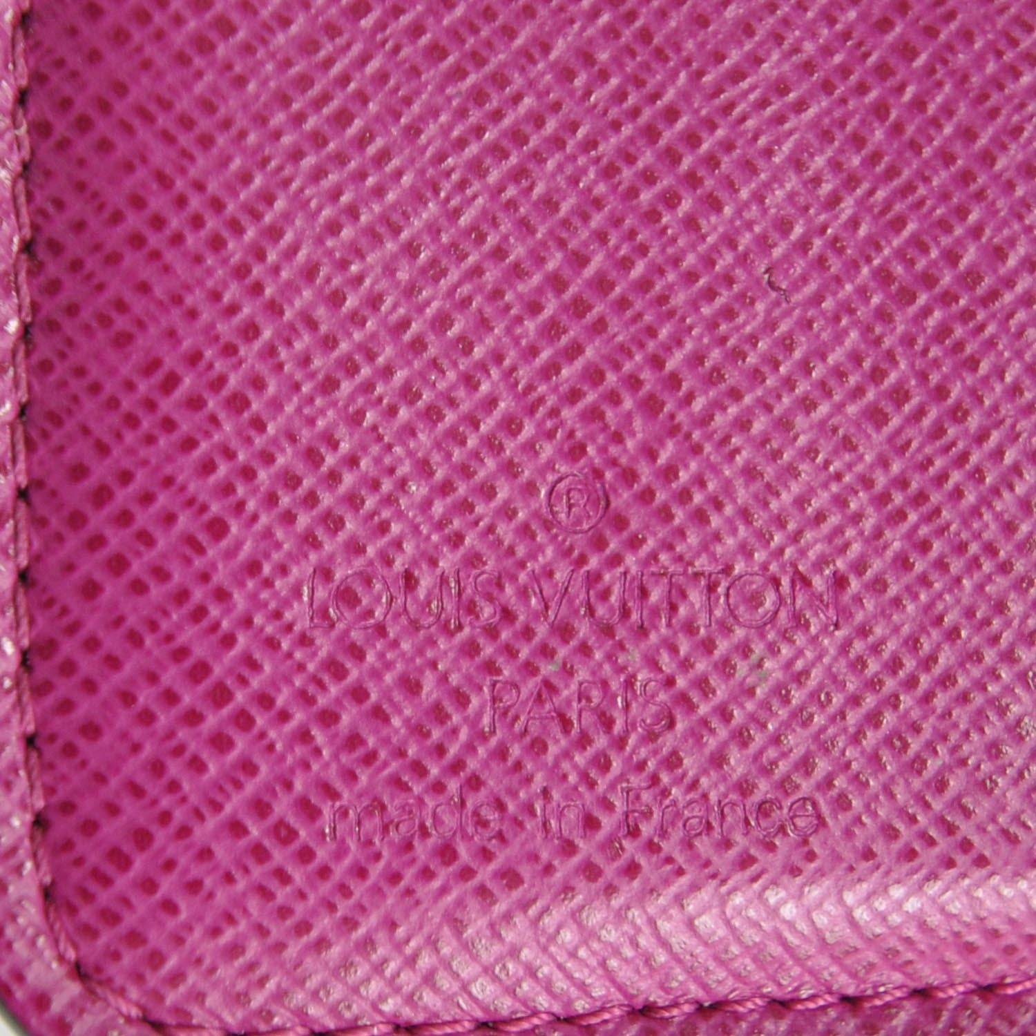 Louis Vuitton Monogram Perforated Compact Zipped Wallet Fuchsia 8 of 9