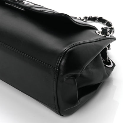 Chanel Lambskin Vertical Quilt Small Accordion Flap Black 8 of 8