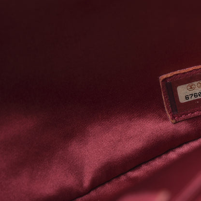 Chanel Lambskin Square Stitched Sport Flap White Red 7 of 15