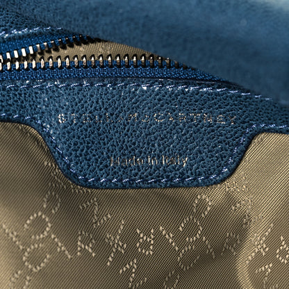 Stella McCartney Shaggy Deer Falabella Fold Over Tote Blue 6 of 12