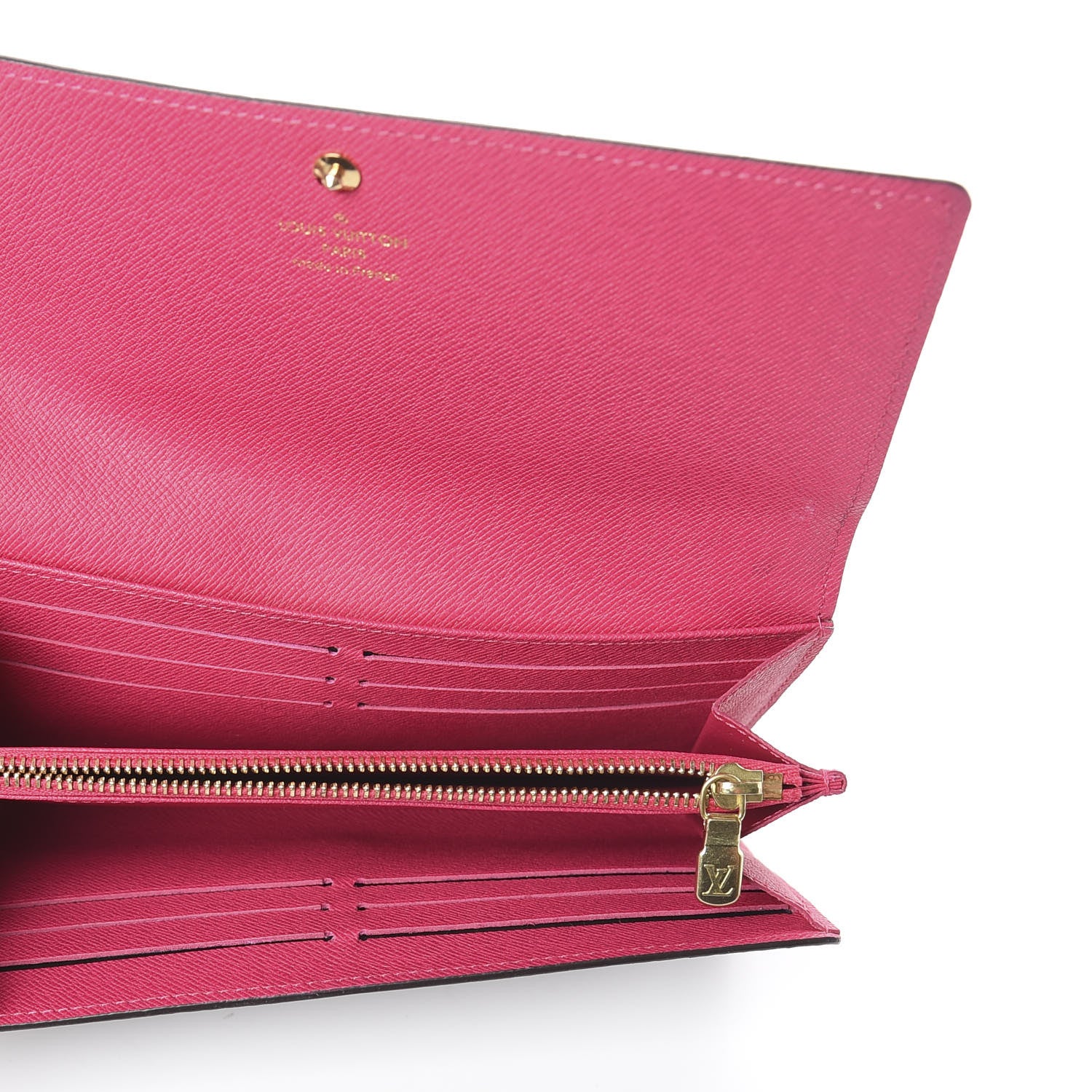 Louis Vuitton Monogram 2015 Christmas Animation Sarah Wallet Hibiscus 4 of 5