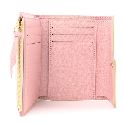 Louis Vuitton Damier Azur Victorine Wallet Rose Ballerine 5 of 7