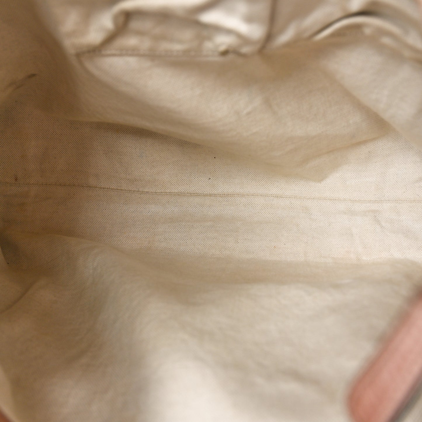 Monogram Cellarius Calfskin Large Bella Top Handle Bag Beige Rose Gold