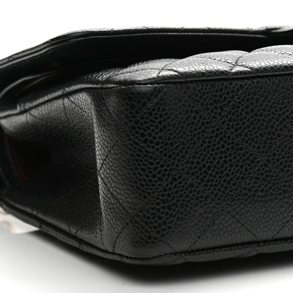 Chanel Caviar Quilted Medium Double Flap Black 4 of 10