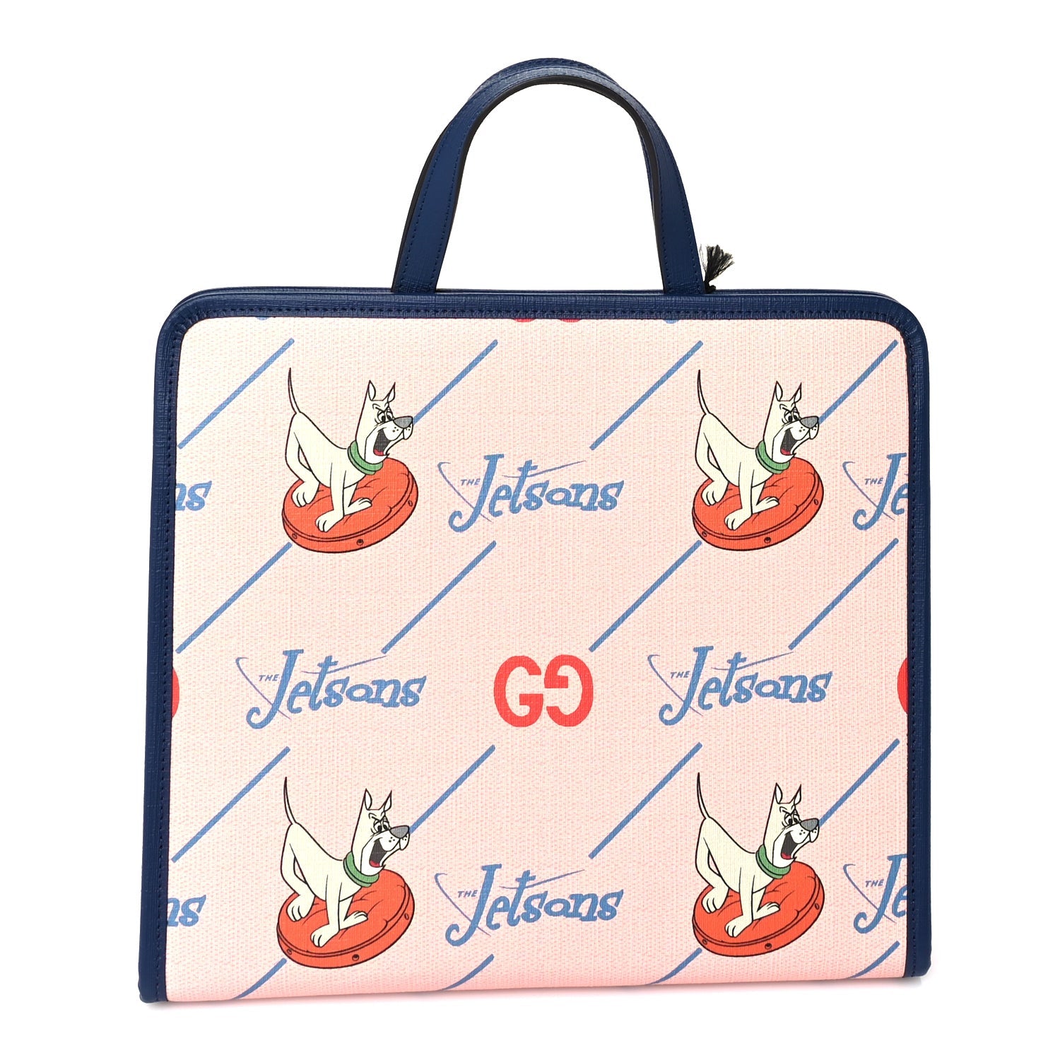 Gucci Coated Canvas Interlocking G The Jetsons Childrens Tote  Pink Multicolor 1 of 8