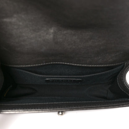 Chanel Lambskin Quilted Small Chain Mail Boy Flap Grey 5 of 10