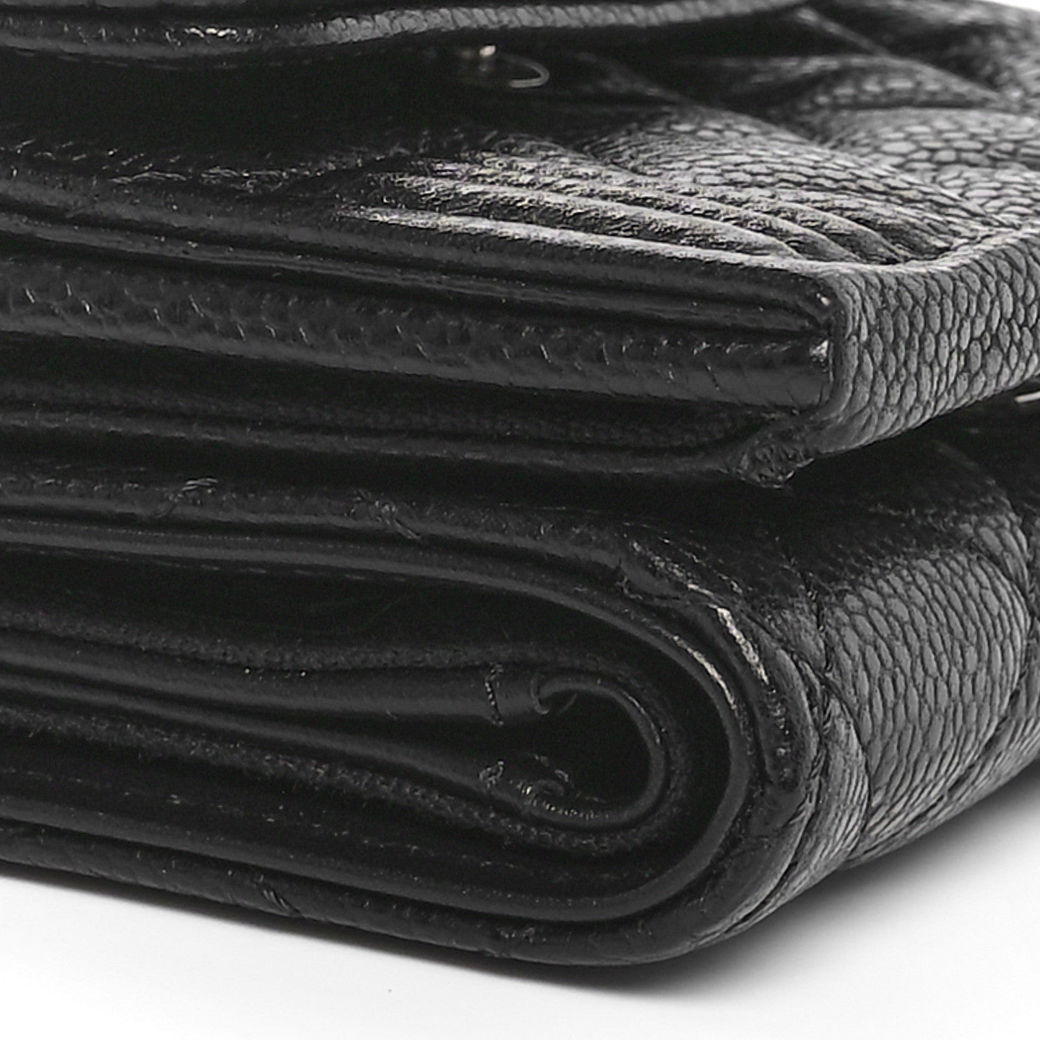 Chanel Caviar Quilted Small Boy Flap Wallet Black 10 of 11