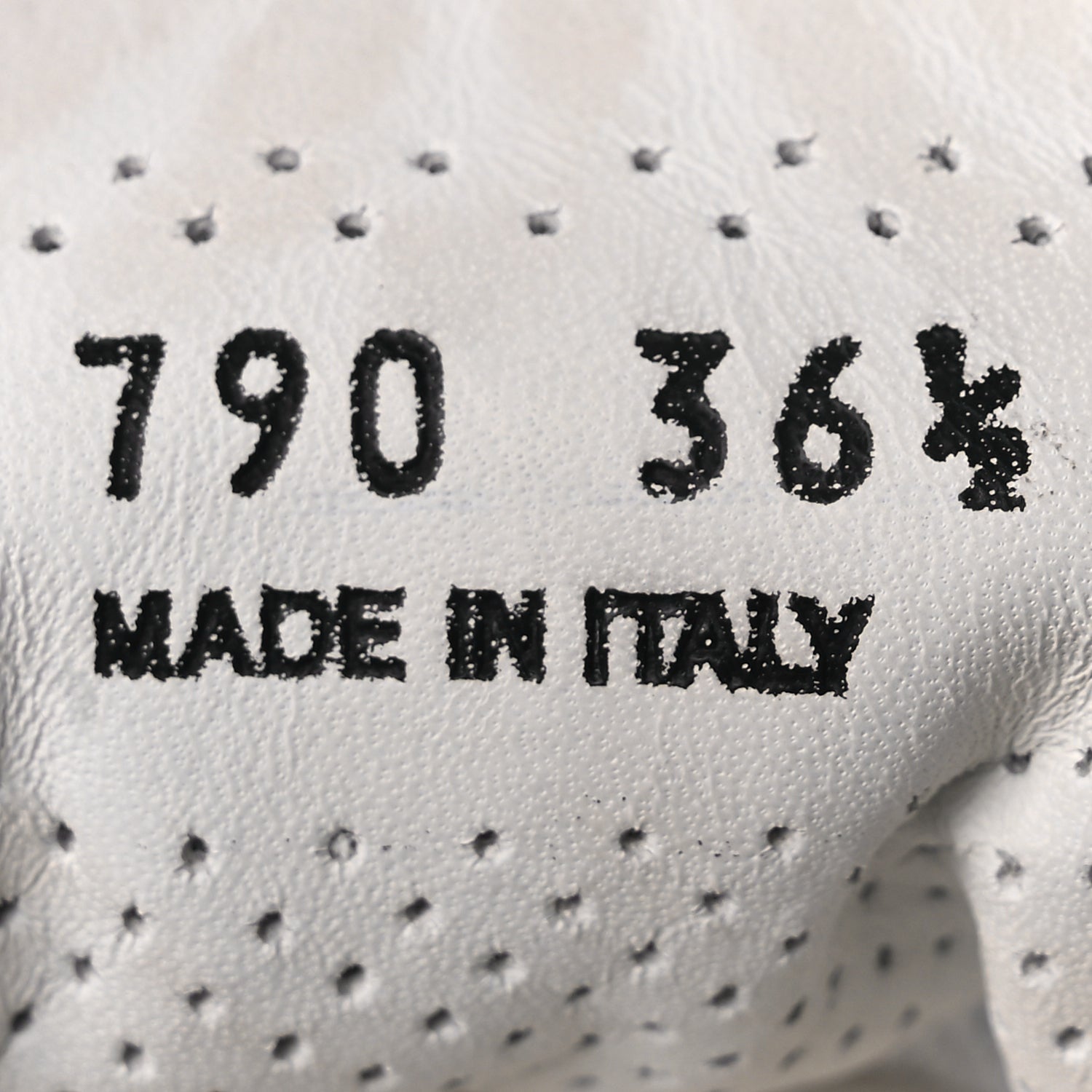 Prada Vitello Sport Spazzolato Rois Rubber Triangle Logo Perforated Womens District Low Top 30mm Sneakers 36.5 White 7 of 9
