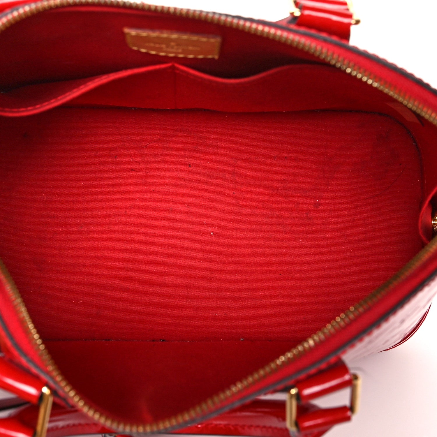 Louis Vuitton Vernis Alma PM Cherry 5 of 23