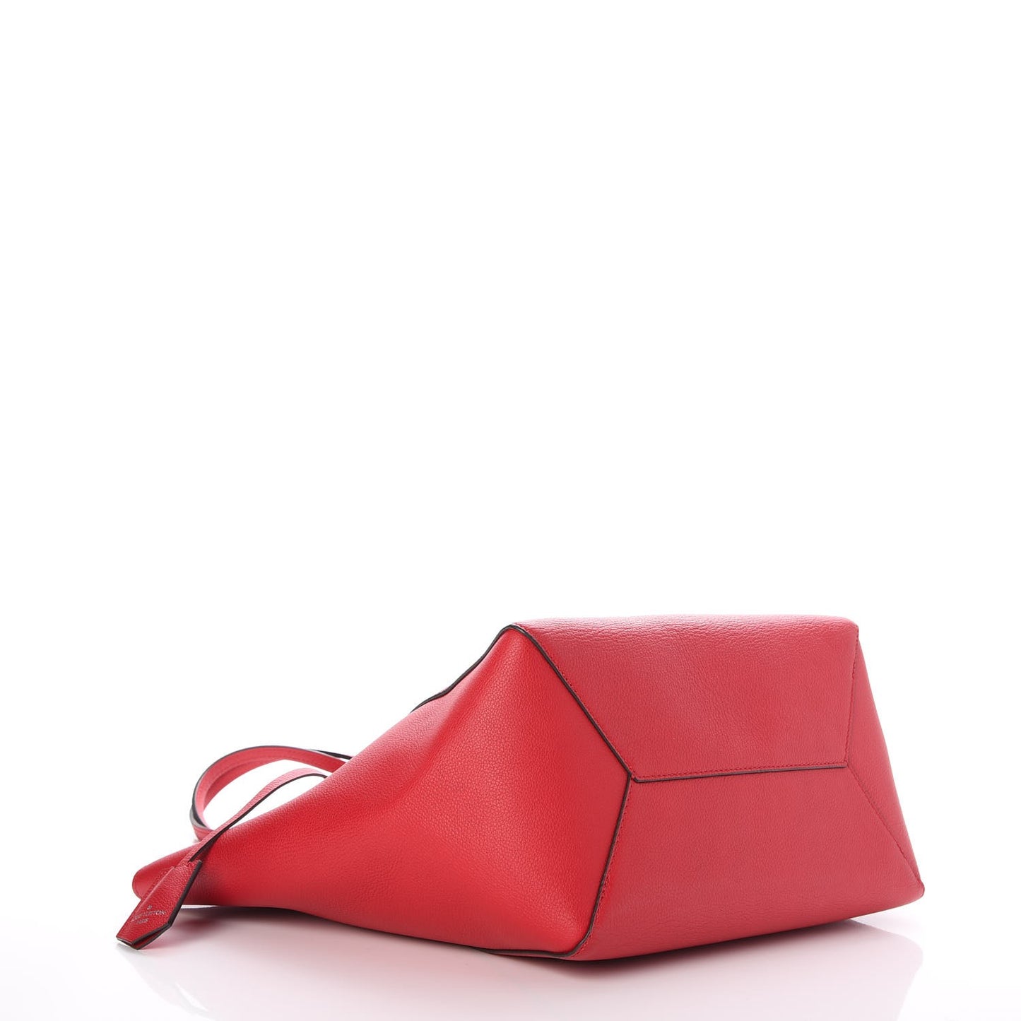Calfskin Lockme Cabas Rubis