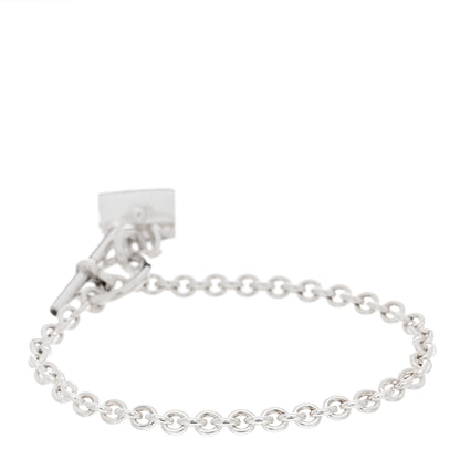 Hermes Sterling Silver TPM Birkin Amulette Bracelet SH 2 of 4