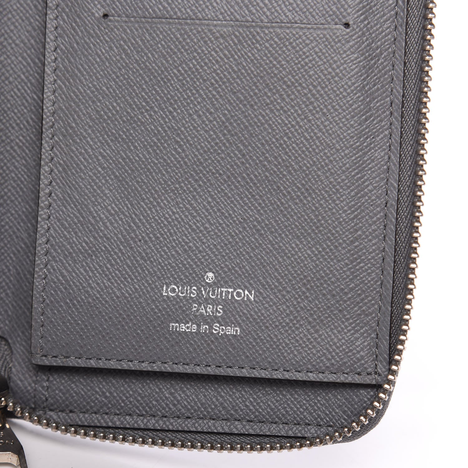 Louis Vuitton Taiga Vertical Zippy Wallet Glacier 8 of 10