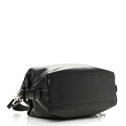 Givenchy Waxed Calfskin Small Nightingale Logo Strap Black 4 of 10