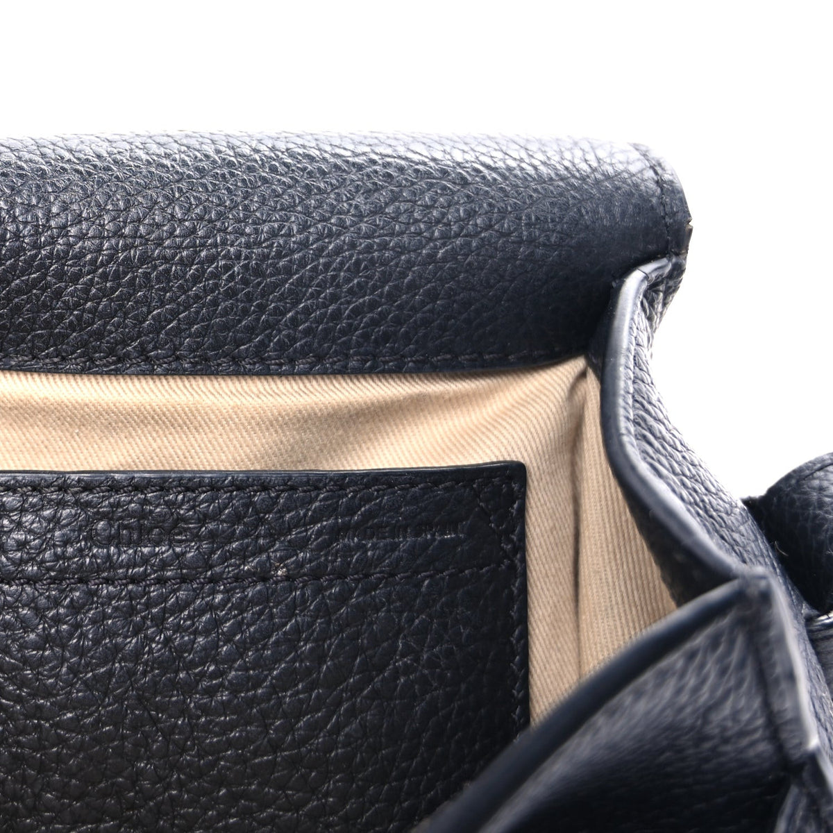 Calfskin Mini Marcie Round Crossbody Bag Black