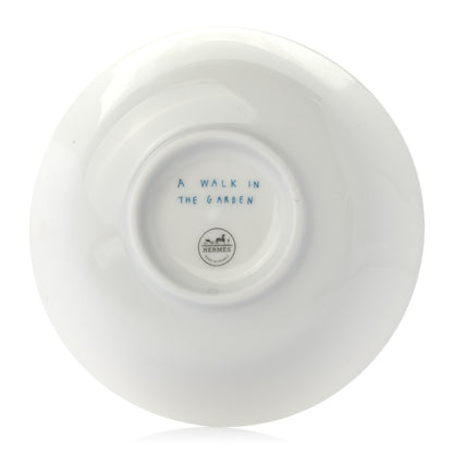 Hermes Porcelain Walk In The Garden Soy Dish Set of 2 4 of 8