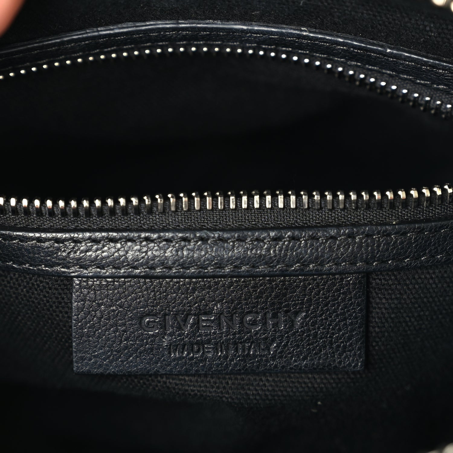 Givenchy Sugar Goatskin Mini Antigona  Black 5 of 8