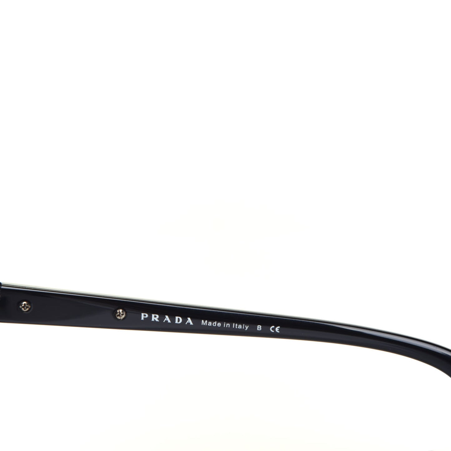 Acetate Square Sunglasses SPR 14P Black