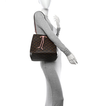 Louis Vuitton Monogram Neonoe MM Rose Poudre 2 of 9