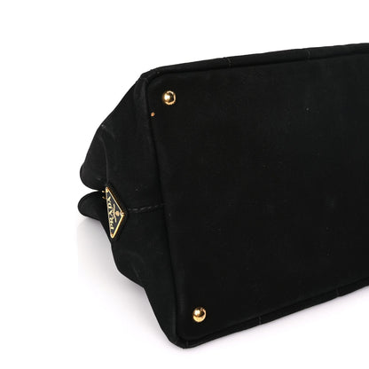 Prada Canapa Logo Tote Black 7 of 9