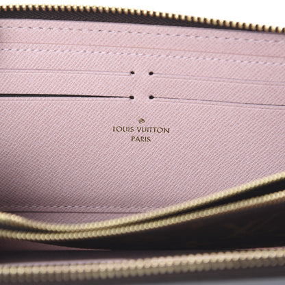 Louis Vuitton Monogram Clemence Wallet Rose Ballerine 5 of 5