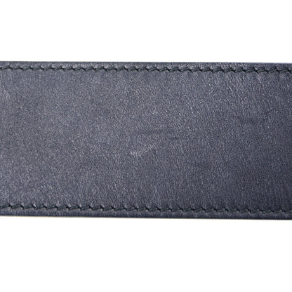 Gucci Calfskin Double G Wide Belt 75 30  Black 6 of 7