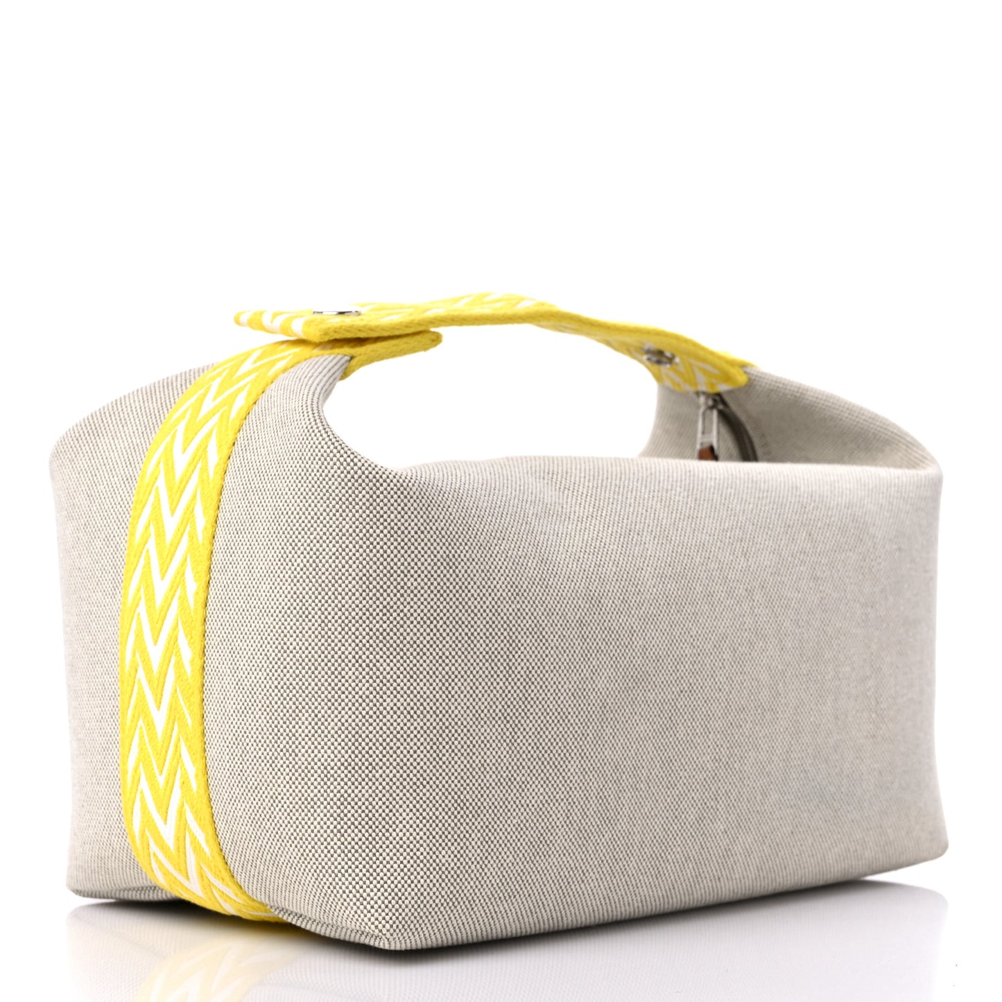 Canvas Large Bride-A-Brac Pouch Jaune Citron