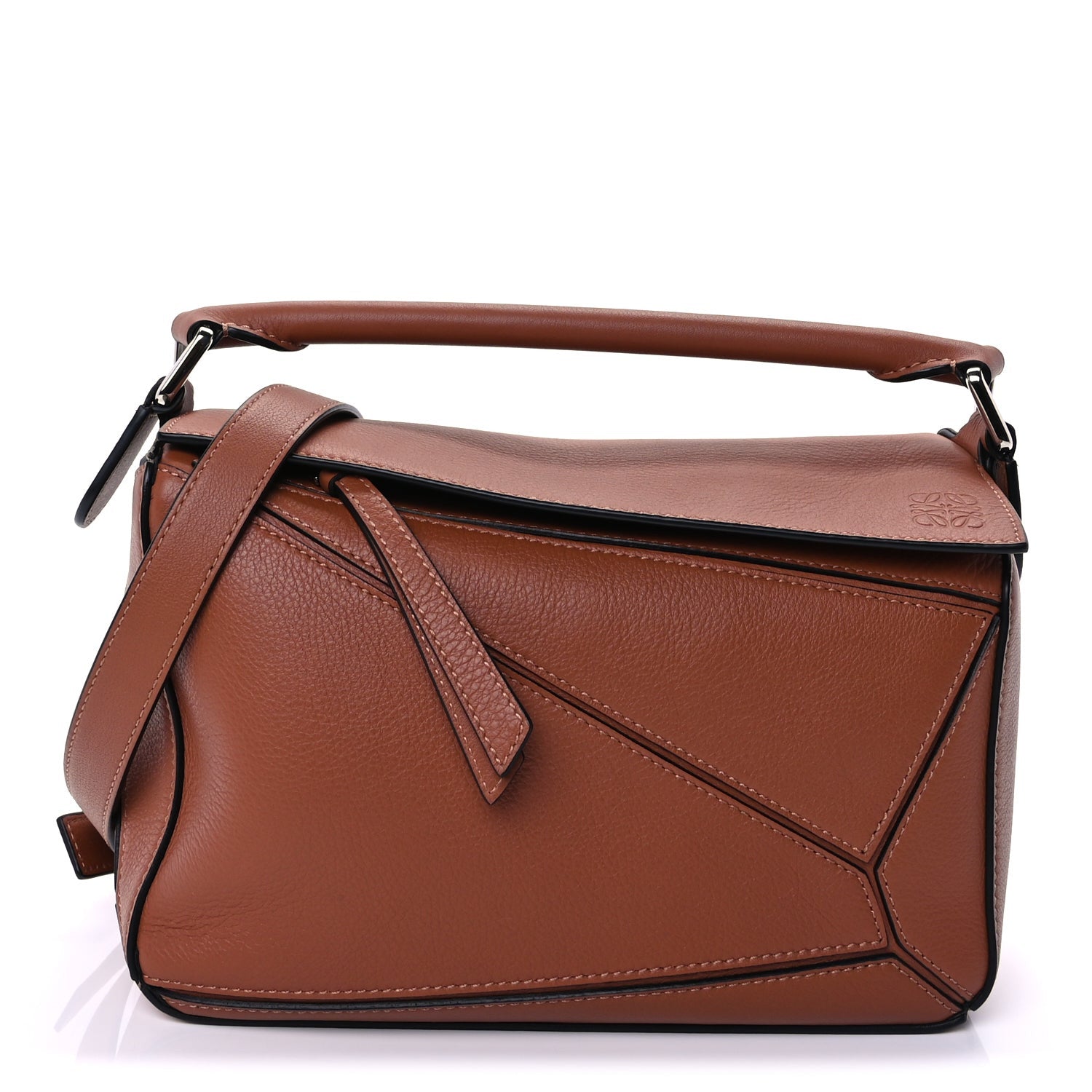 Loewe Calfskin Mini Puzzle Edge Bag Tan 1 of 7