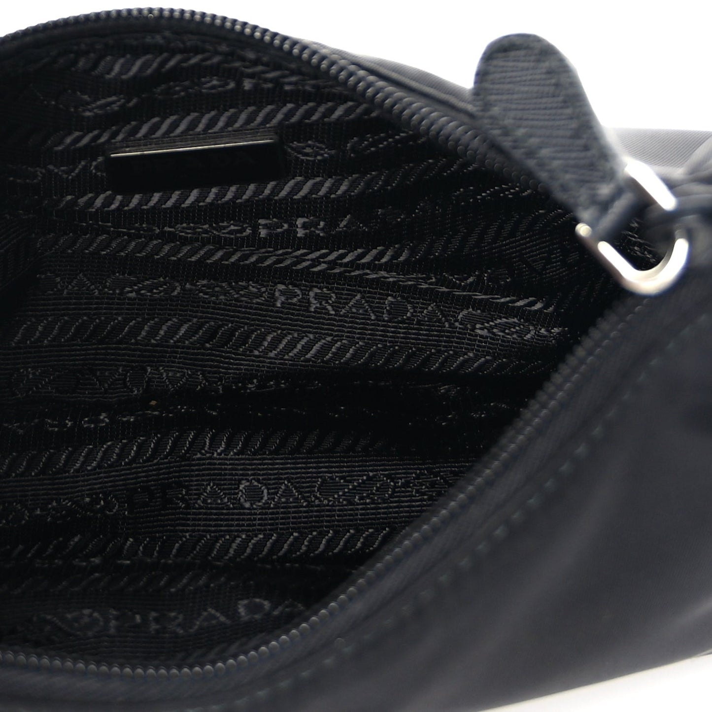Tessuto Nylon Mini Re-Edition 2000 Bag Black