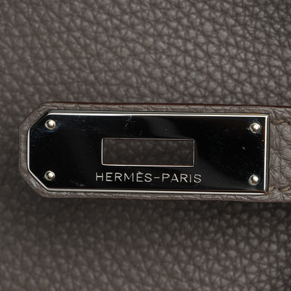 Hermes Togo Kelly Retourne 35 Etain 12 of 25