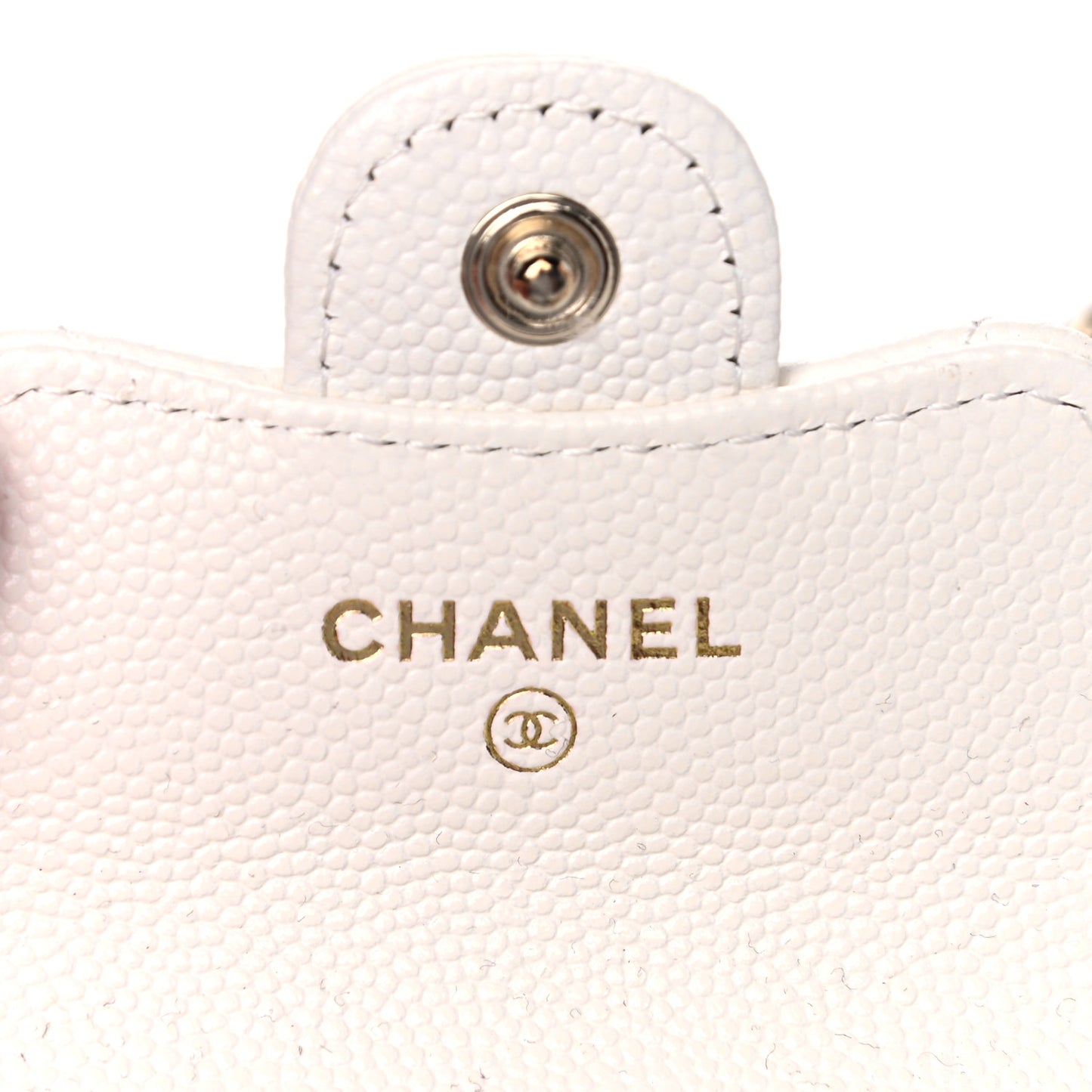 Caviar Quilted Airpods Pro Case White