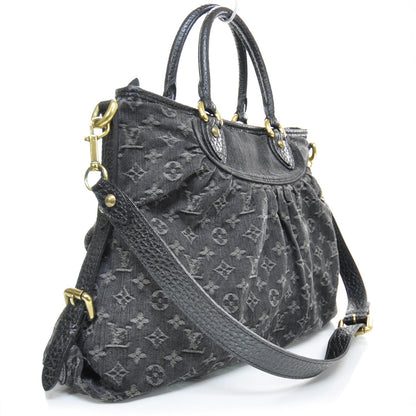 Louis Vuitton Denim Neo Cabby GM Black 2 of 8