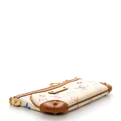 Louis Vuitton Monogram Multicolor Pochette Milla MM White 4 of 11