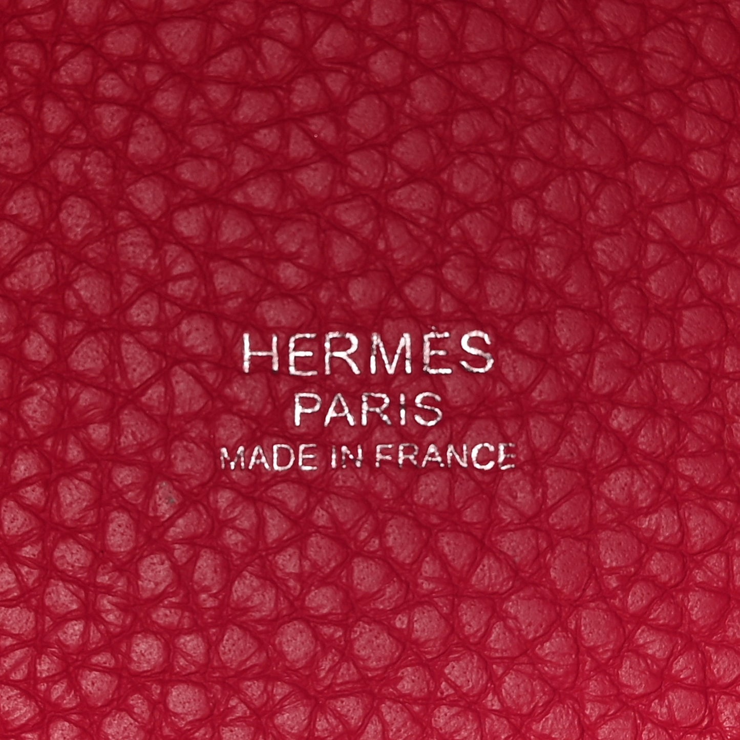 Taurillon Clemence Swift Eclat Picotin Lock 18 PM Rose Mexico Rouge De Coeur