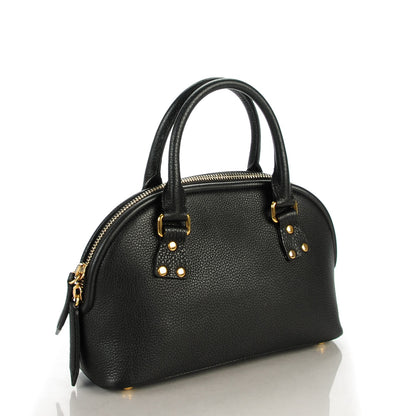 Burberry Grainy Calfskin Small Bloomsbury Black 3 of 9