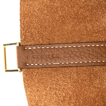 Hermes Taurillon Clemence Picotin Lock 22 MM Gold 7 of 10