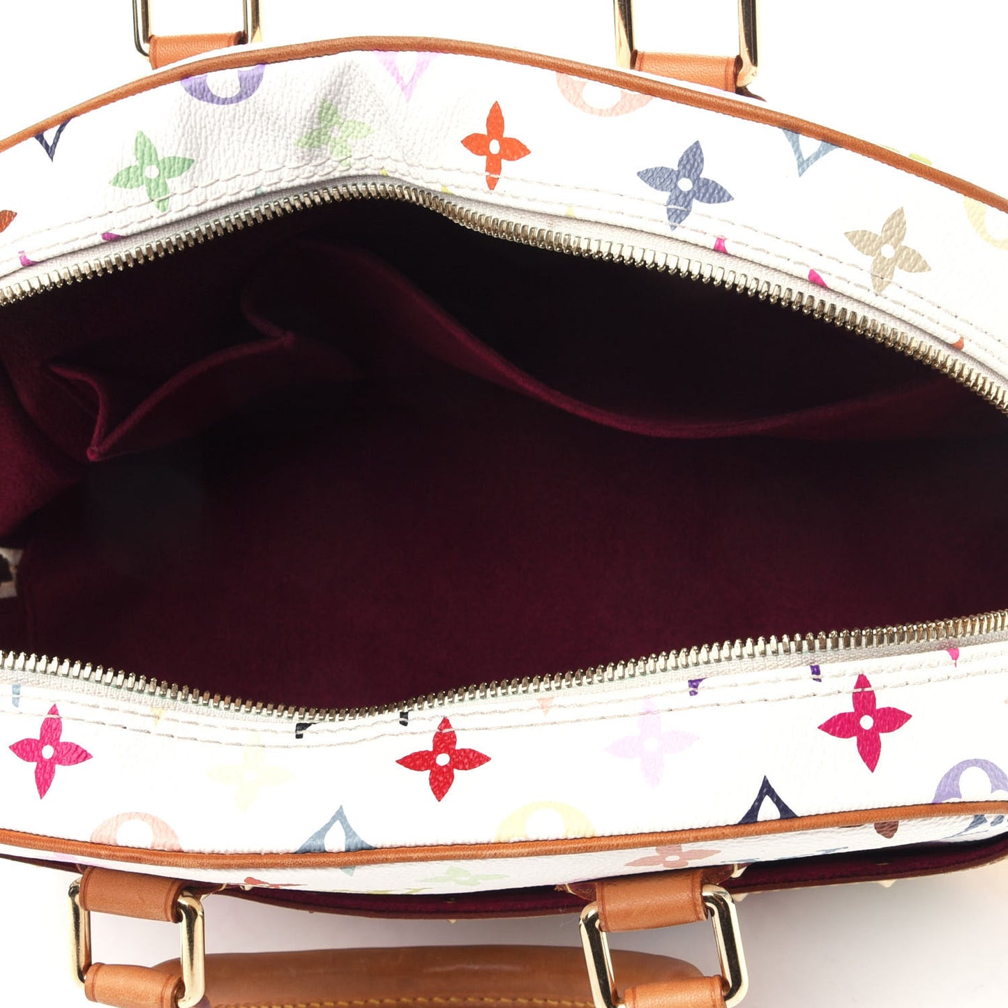 Monogram Multicolor Trouville White