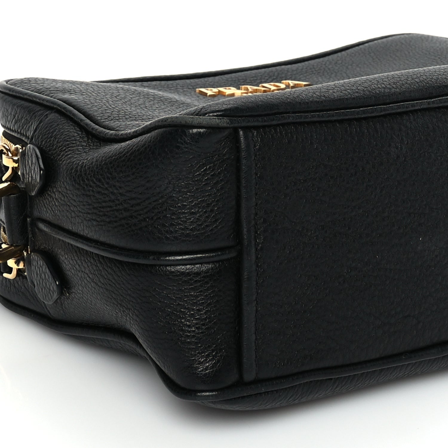 Prada Vitello Phenix Camera Bag Black 7 of 8