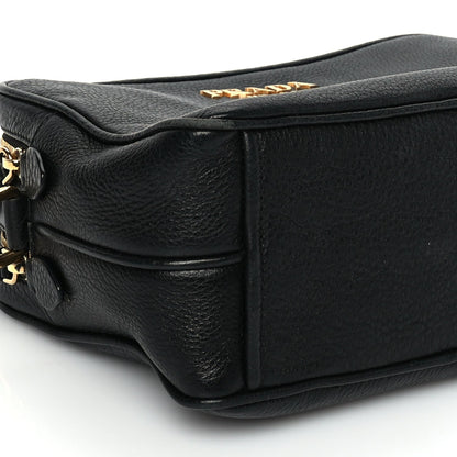 Prada Vitello Phenix Camera Bag Black 7 of 8