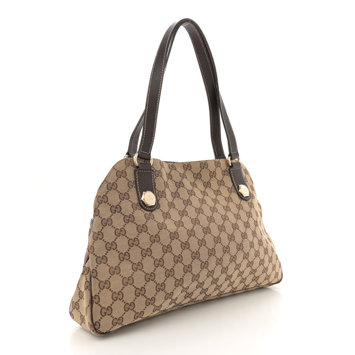 Gucci Monogram Medium Charmy Shoulder Bag Brown 3 of 11