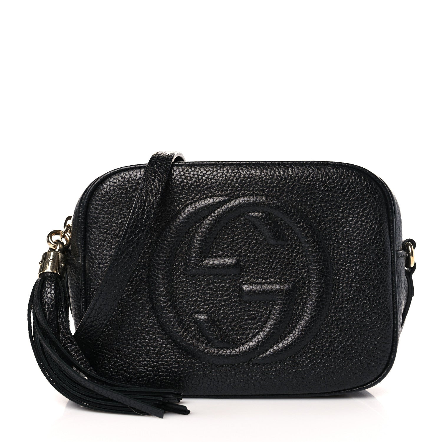 Gucci Pebbled Calfskin Small Soho Disco Bag Black 1 of 9