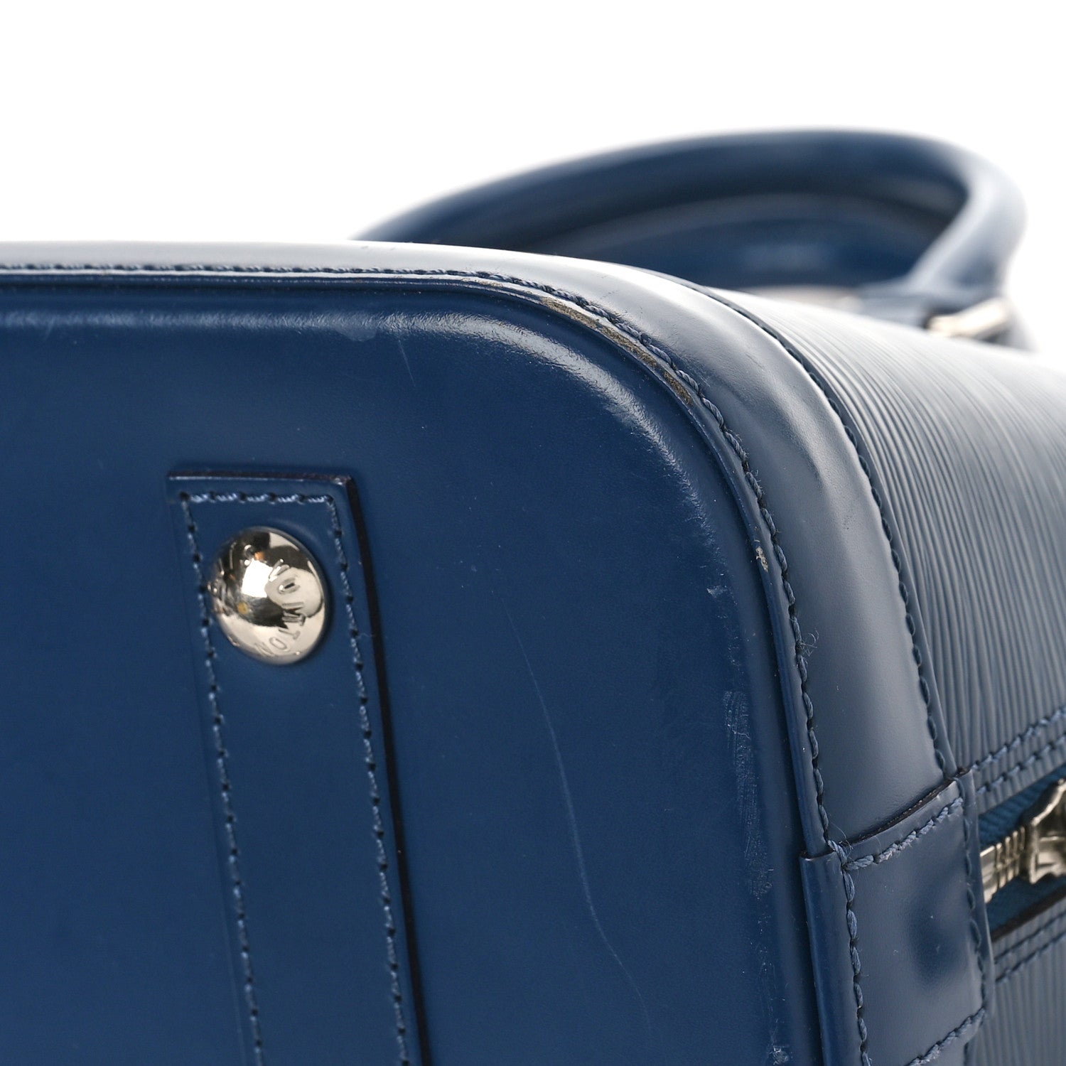 Louis Vuitton Epi Alma PM Indigo 9 of 10