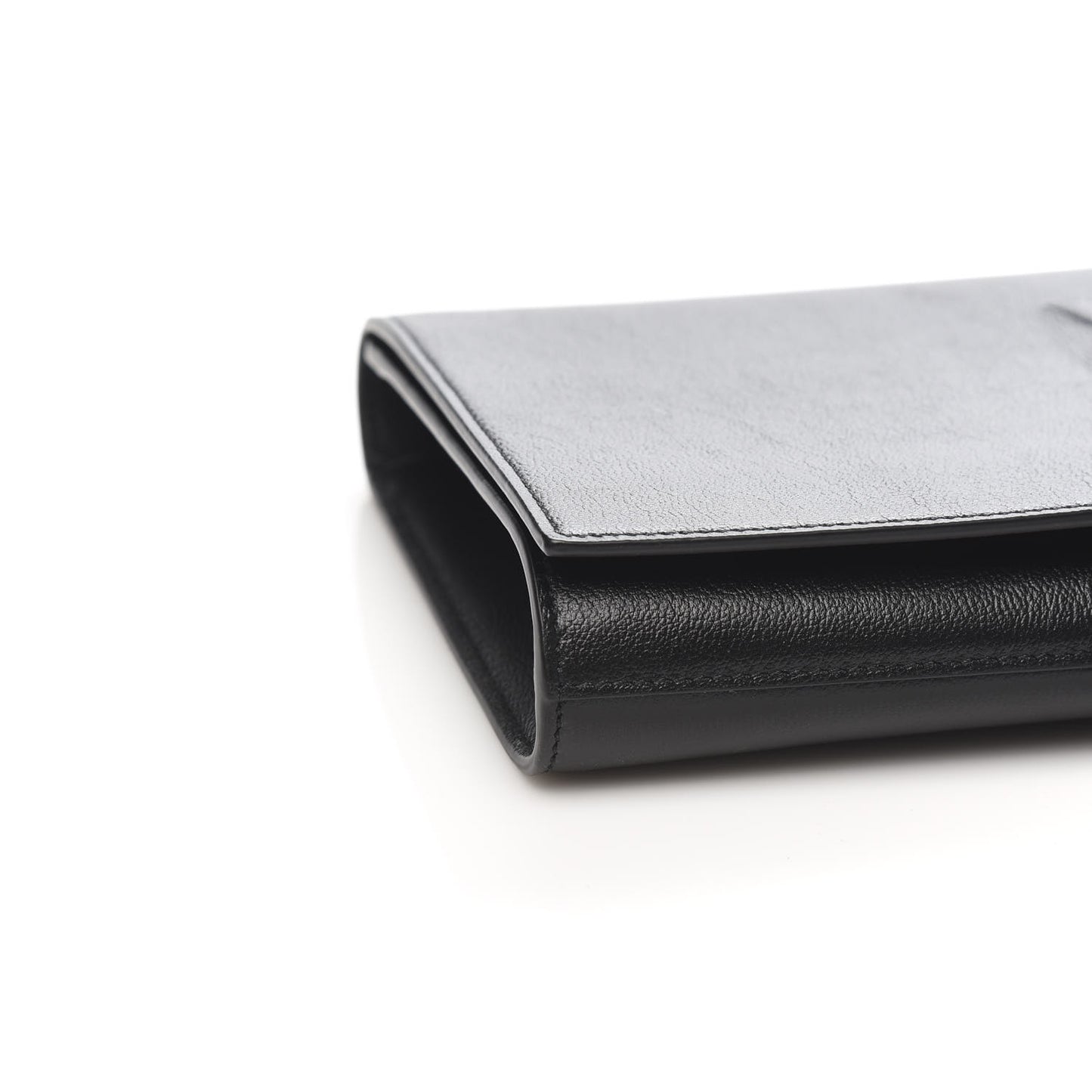 Calfskin Monogram Large Belle De Jour Clutch Black