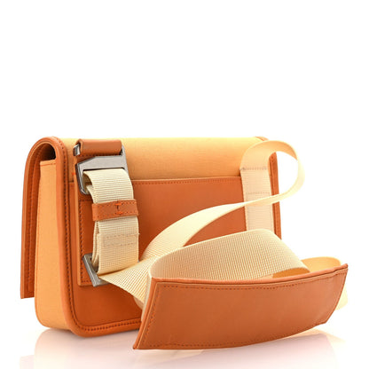 Jacquemus Canvas Le Messageru Bag Orange 3 of 7