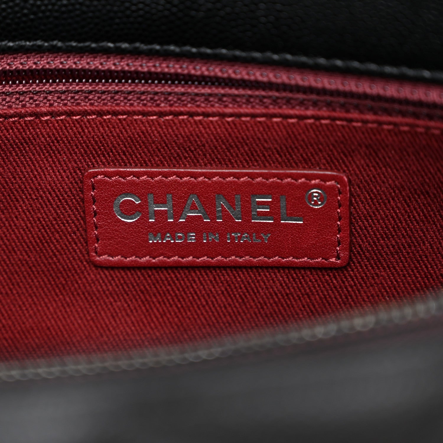 Chanel Caviar Quilted Medium Coco Handle Flap Black 6 of 10