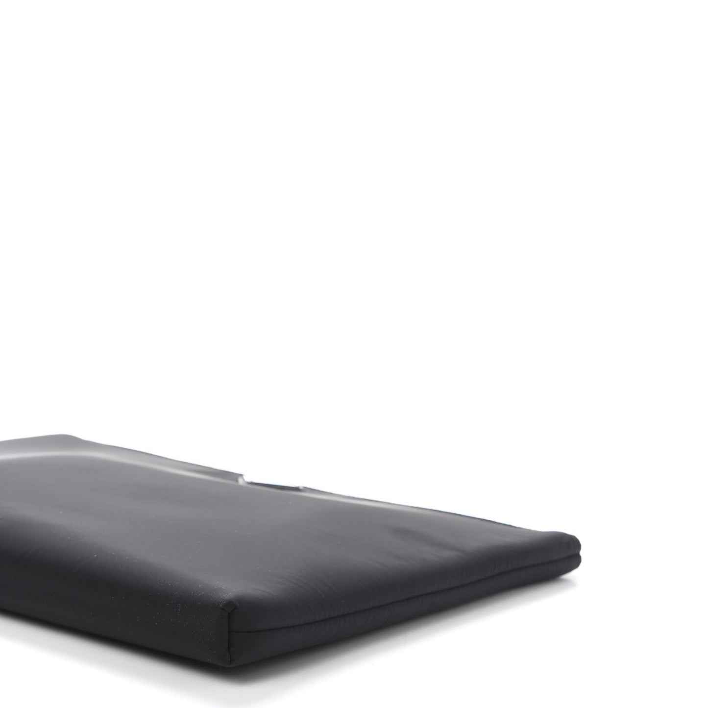 Tessuto Nylon Flat Pouch Black