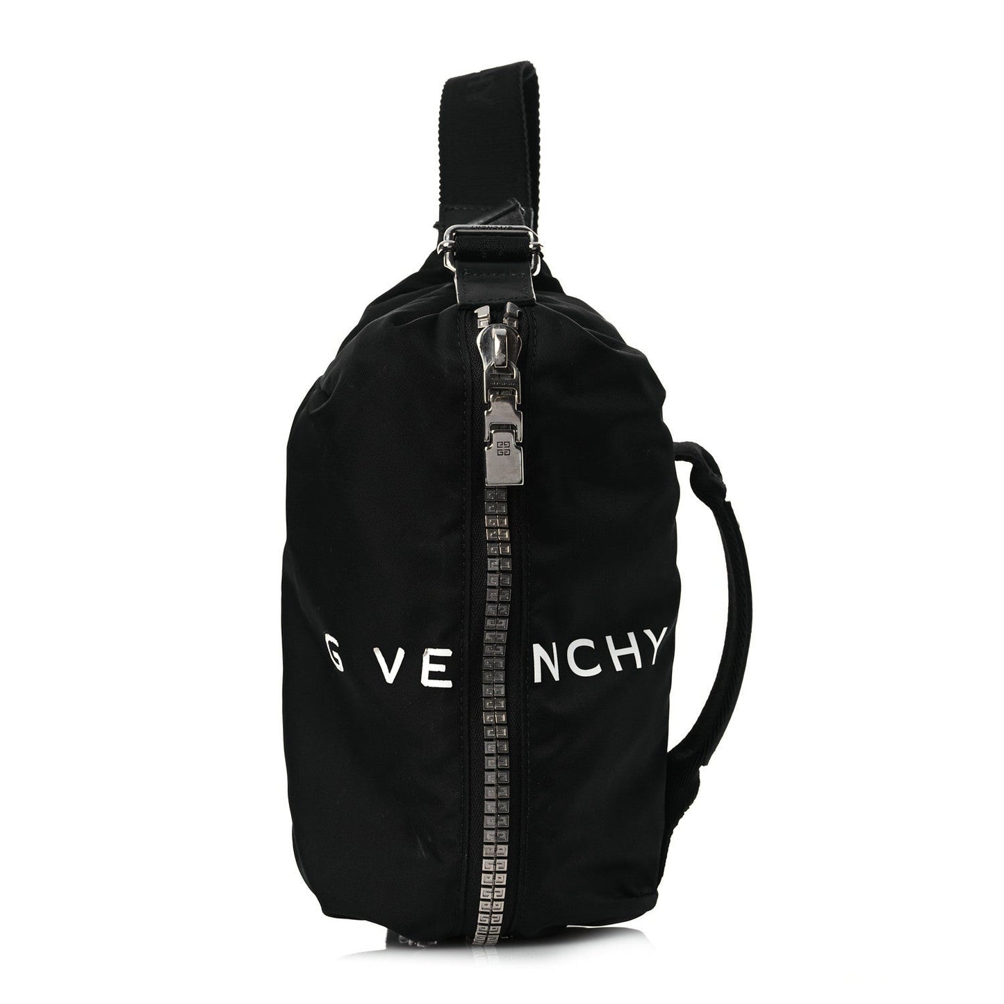 Nylon G-Zip Bum Bag Black