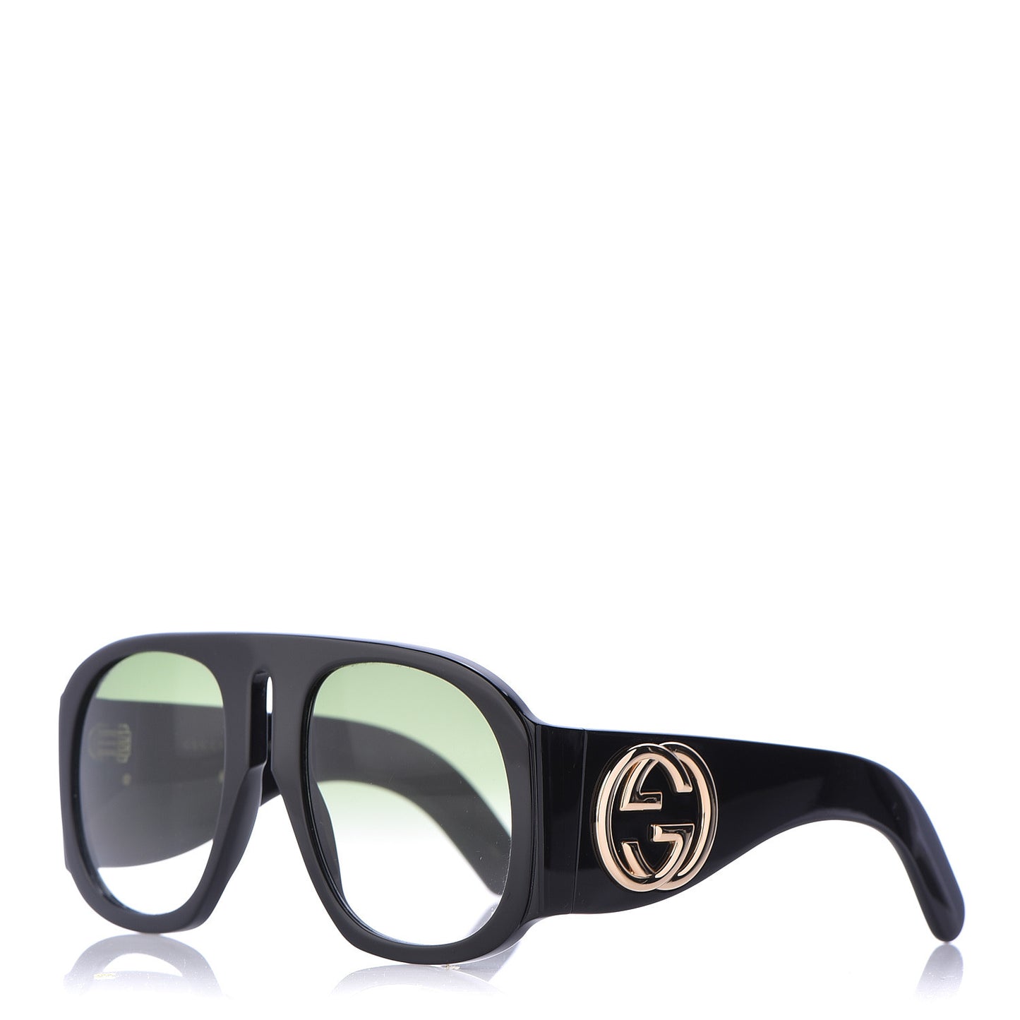 Oversized Aviator Sunglasses GG0152S Black