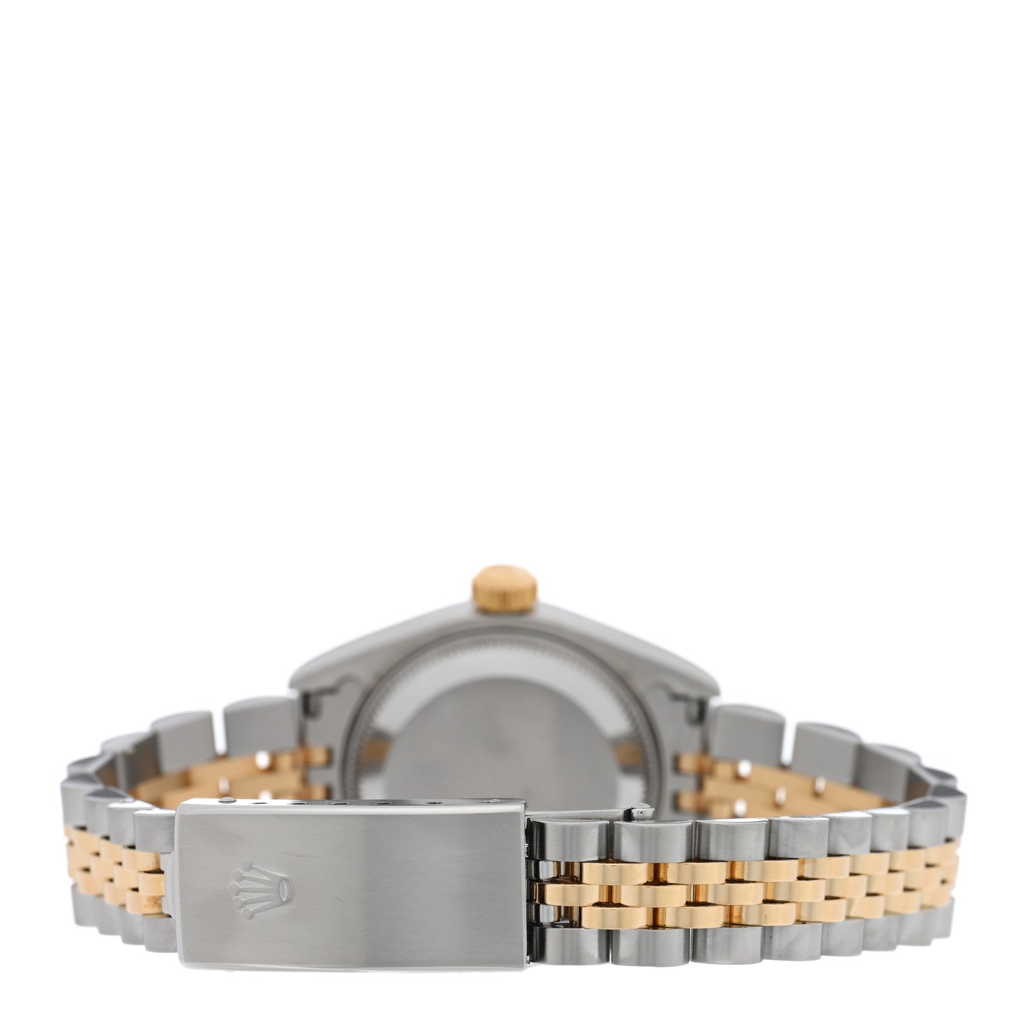 Rolex Stainless Steel 18K Yellow Gold Diamond 26mm Oyster Perpetual Datejust Watch Champagne 79173 3 of 4